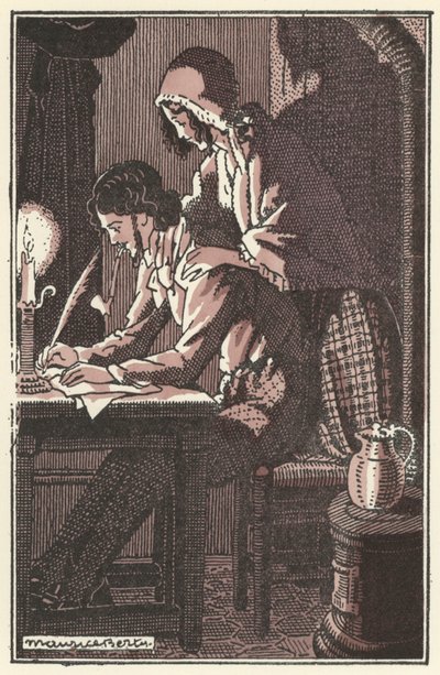 Illustration for Scenes de la Vie de Boheme by Henri Murger by Maurice Berty