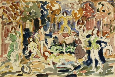 Dancing Figures by Maurice Brazil Prendergast