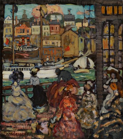 East Boston Ferry by Maurice Brazil Prendergast