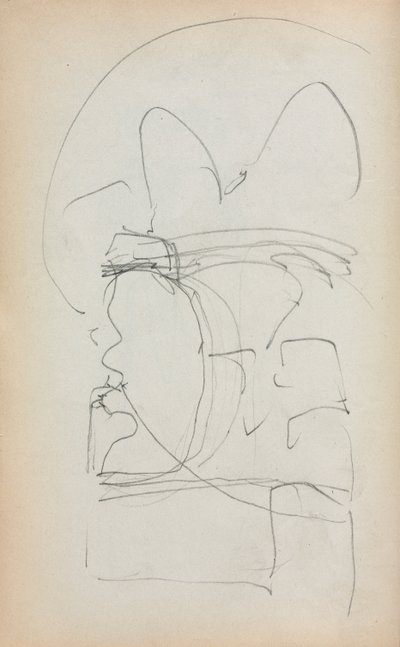 Italian Sketchbook: Abstract Sketch page 5 by Maurice Brazil Prendergast