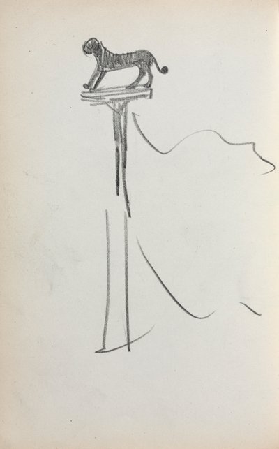 Italian Sketchbook: San Marco Lion, Page 39, 1898-1899 by Maurice Brazil Prendergast
