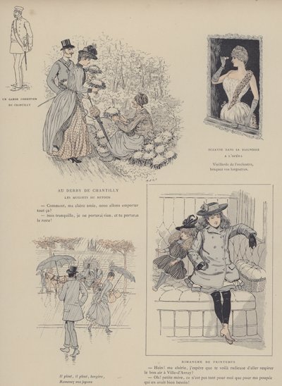 Illustration for Paris Brillant by Maurice Charles Mathieu Bonvoisin