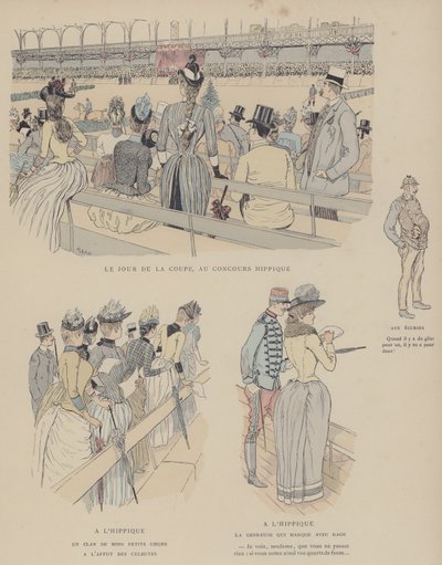 Illustration for Paris Brillant by Maurice Charles Mathieu Bonvoisin