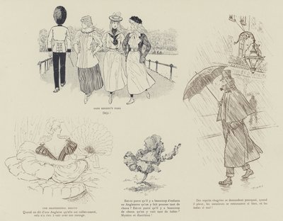 Illustration for La Vie De Londres by Mars by Maurice Charles Mathieu Bonvoisin