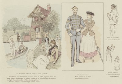 Illustration for La Vie De Londres by Mars by Maurice Charles Mathieu Bonvoisin