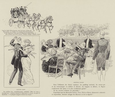 Illustration for La Vie De Londres by Mars by Maurice Charles Mathieu Bonvoisin