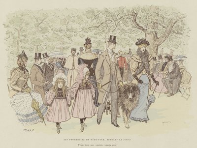 Illustration for The Life of London by Mars by Maurice Charles Mathieu Bonvoisin