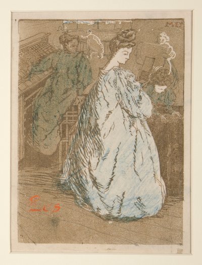 The Peddlers of Thought (proof for title page) by Maurice Delcourt