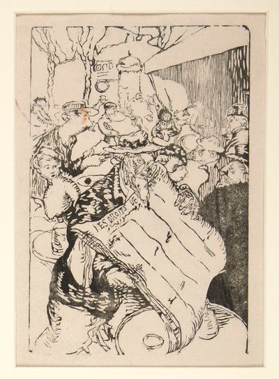 The Street Vendors of Thought, The Boulevards, p. 45 by Maurice Delcourt