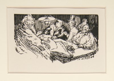 The Peddlers of Thought, Illustration, p. 47 by Maurice Delcourt