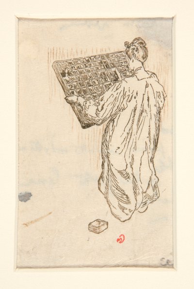 Les camelots de la Pensee, illustration, p. 57 (reduced version) by Maurice Delcourt