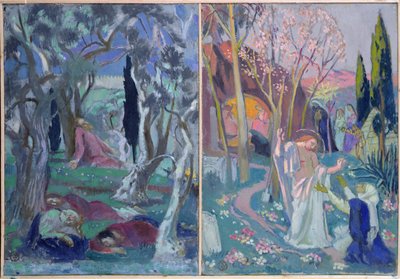 Garden of Olives, Christ Appearing to Mary Magdalene by Maurice Denis