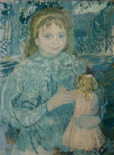 Girl with a Doll (Thérèse Watillaux) by Maurice Denis