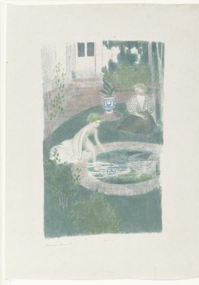 The Reflection in the Fountain by Maurice Denis