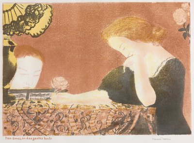Love: Our Souls, in Slight Gestures, 1892-1898 Published 1911 by Maurice Denis