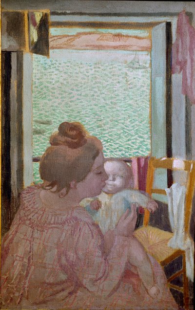 Maternity in the Window by Maurice Denis