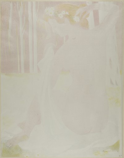 Nymph Crowned with Daisies by Maurice Denis