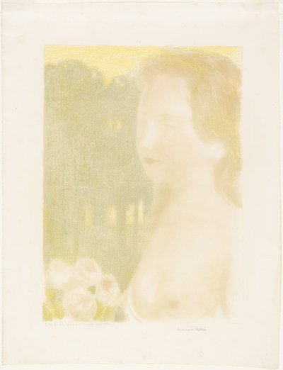 She Was More Beautiful Than Dreams, Plate Seven from Love by Maurice Denis