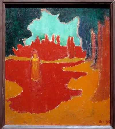 Sunspots on the Terrace by Maurice Denis