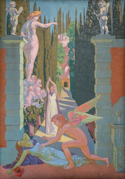 The Story of Psyche, Panel IV. The Vengeance of Venus by Maurice Denis