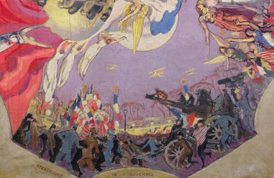 The Victory of 1918 (detail) by Maurice Denis
