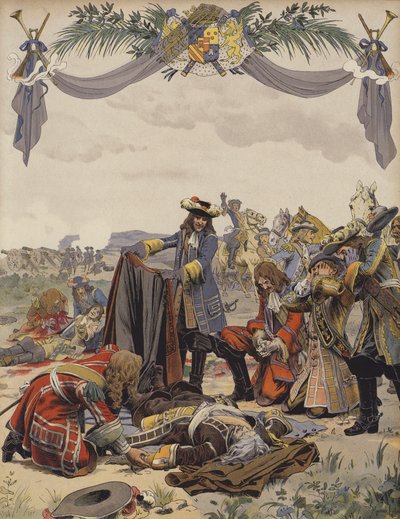 Death of Turenne by Maurice Leloir