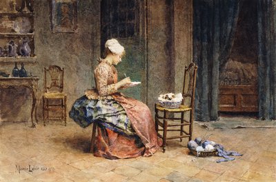 Feeding Time by Maurice Leloir