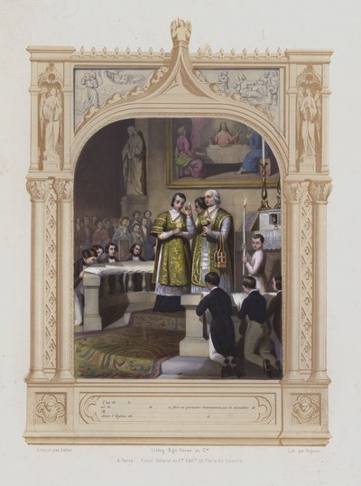 First Communion by Maurice Leloir