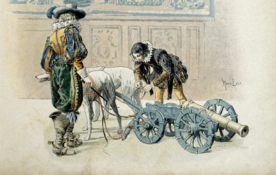 History of France: Although declaring major, Louis XIII continues his children