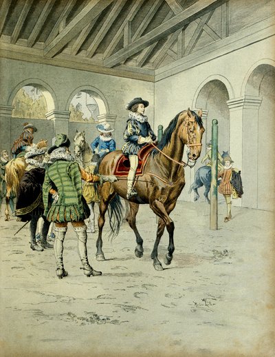 Cardinal Richelieu by Maurice Leloir