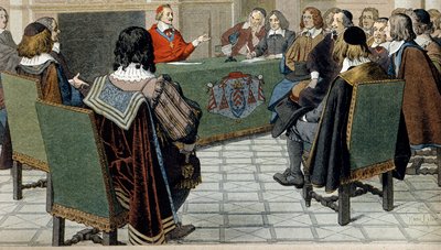 Cardinal Richelieu by Maurice Leloir
