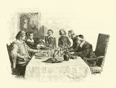 Illustration for The Three Musketeers by Maurice Leloir
