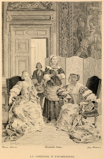 The Countess of Escarbagnas by Maurice Leloir