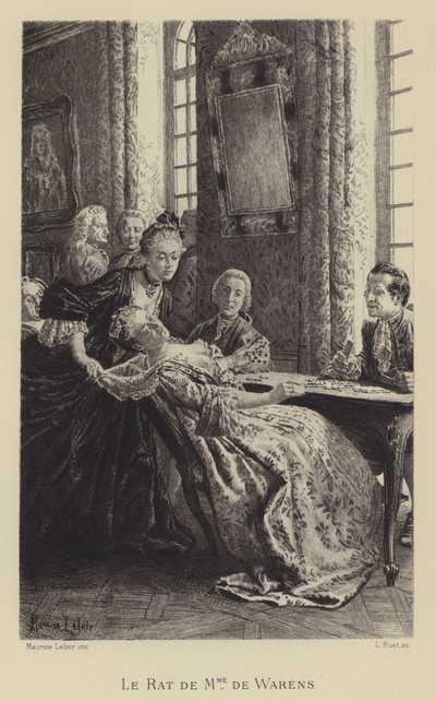 The rat of Madame de Warens by Maurice Leloir