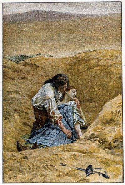 The Burial by Maurice Leloir