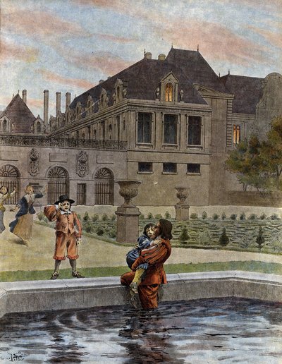Louis XIV, known as Le Roi-Soleil (King Soleil or Louis the Great) by Maurice Leloir