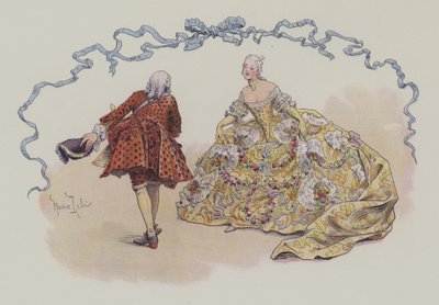Minuet by Maurice Leloir