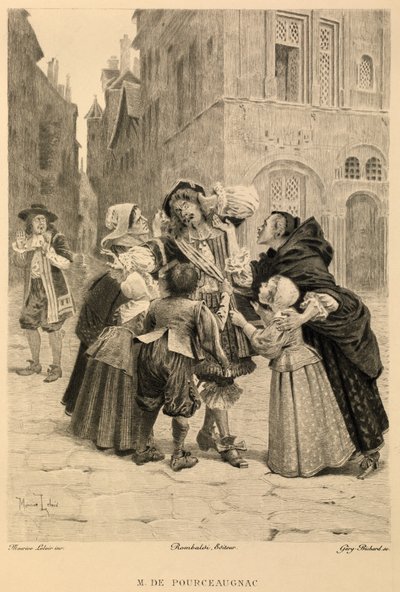 Monsieur de Pourceaugnac by Maurice Leloir