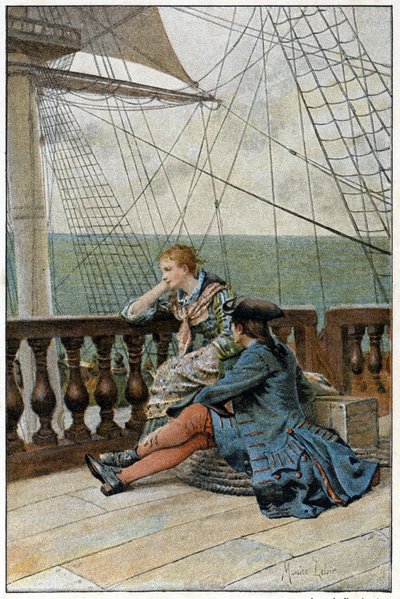 On the ship - in Histoire de Manon Lescaut et du chevalier Des Grieux by L