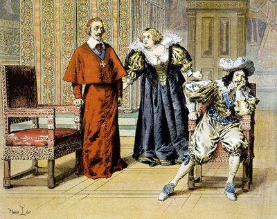 The Dupe Day (11/11/1630): Richelieu remains impassive under the insults of Marie de Medici - in 