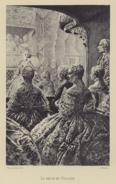 The Village Soothsayer by Maurice Leloir