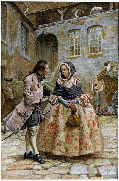 The first encounter by Maurice Leloir