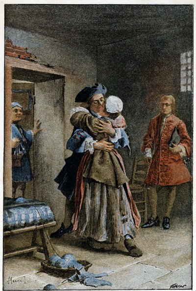 Visit to the Hospital - in Histoire de Manon Lescaut et du chevalier Des Grieux by L