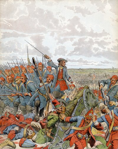 War of the Spanish Succession: The Battle of Denain, July 24 by Maurice Leloir