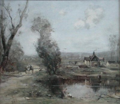 A Track by a River in Northern France by Maurice Levis