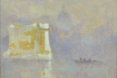 White Stack Surrounded by Mist by Maurice Louvrier