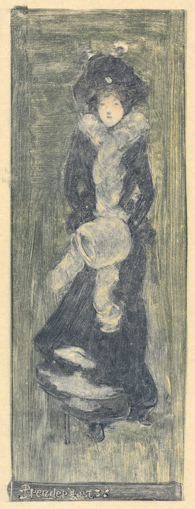 Lady Su Hui and Her Verse Puzzle by Maurice Brazil Prendergast