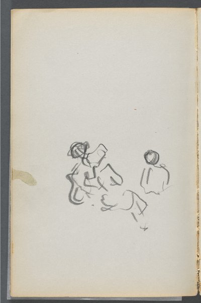 Sketchbook, The Dells: Figures by Maurice Prendergast