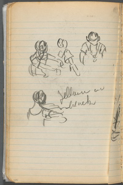 Sketchbook: Figures with Notes by Maurice Prendergast