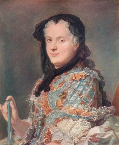 Marie Leczinska by Maurice Quentin de La Tour